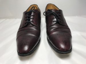 [革靴] JOHN LOBB 革靴つま先補修